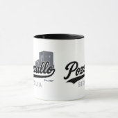 Pozzallo Sicilia Torre Cabrera Mug  マグカップ (中央)