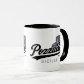 Pozzallo Sicilia Torre Cabrera Mug  マグカップ (正面右)