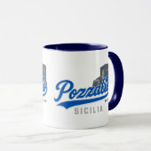 Pozzallo Sicilia Torre Cabrera Mug  マグカップ (正面右)