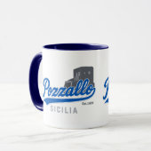 Pozzallo Sicilia Torre Cabrera Mug  マグカップ (正面左)