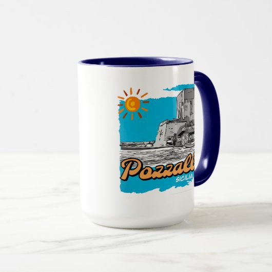 Pozzallo Torre Cabrera  マグカップ (正面右)