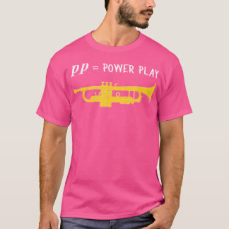 Ppパワー遊マーチングバンドコンサートバンドおもしろいTr Tシャツ