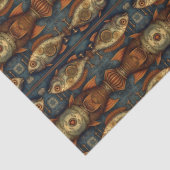 PP 574 Steampunk Fishes Decopage 3 of 3 薄葉紙 (詳細)