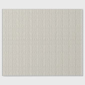 Ppaerを包む白によって編まれる織物 ラッピングペーパー (フラット)