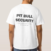 PPBPのロゴの人のTシャツ Tシャツ (裏面)