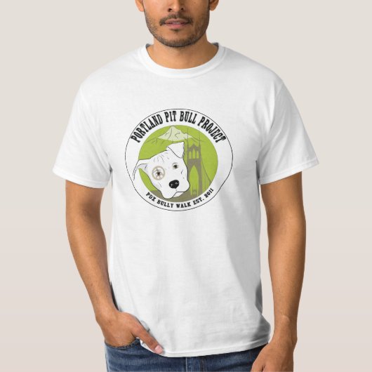 PPBPのロゴの人のTシャツ Tシャツ (正面)