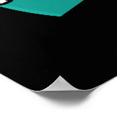 PPC患者のための腹膜がん認識度ギフト ポスター (角)