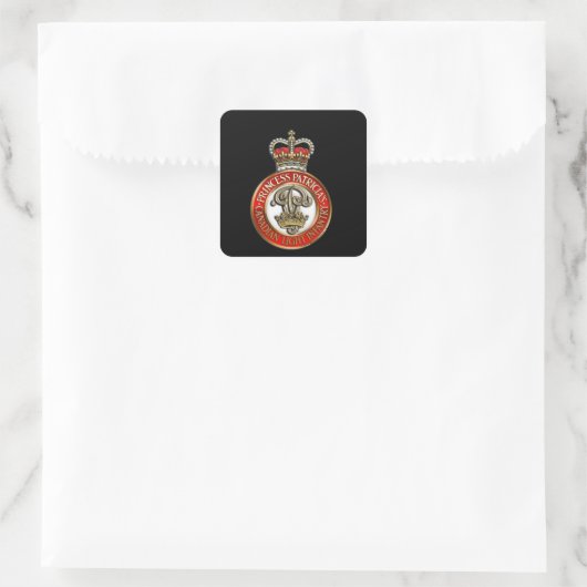 PPCLI Capバッジ スクエアシール (バッグ)