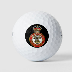 PPCLI Cap Badge Black Background ゴルフボール