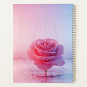 PPink Water Rose Planner プランナー手帳 (裏面)