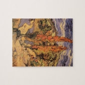 Ppoplars on Road Through Hills by Vincent van ゴッホ ジグソーパズル (横)