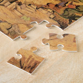 Ppoplars on Road Through Hills by Vincent van ゴッホ ジグソーパズル (側面)