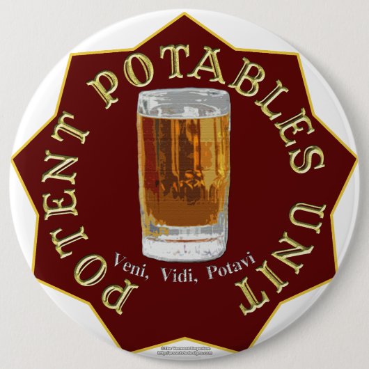 PPU (Potablesの有効な単位) (赤) 缶バッジ (正面)