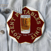 PPU (Potablesの有効な単位) (赤) 缶バッジ (インサイチュ)