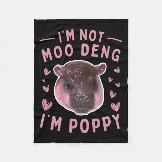 Ppy New Baby Pygmy Hip At Metro Richmond Zoo V _1  フリースブランケット (正面)