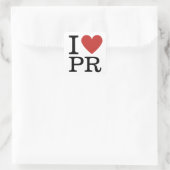 PRが❤️大好き – PR部門または会社 – ステッカー (バッグ)