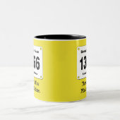 PRと太陽 ツートーンマグカップ (中央)