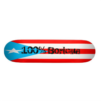 PRのスケートボード、100%年のBoricua スケートボード
