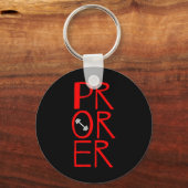 PrまたはEr重量挙げボディビルジム重量挙げ キーホルダー (正面)