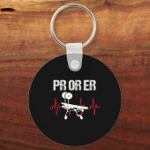 PrまたはEr重量挙げボディビルフィットネスジム2 キーホルダー (正面)