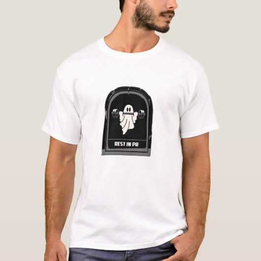 PRまであと少し - 楽しいジムTシャツ Tシャツ (正面)
