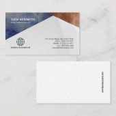 PR活動のカラフルで幾何学的な名刺 名刺 (正面/裏面)