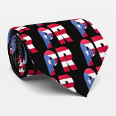 PR (プエルトリコ) ネクタイ (ロール)