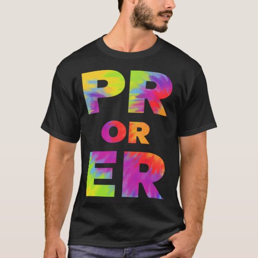 Pr Or Er Weightlifting Bodybuilding Fitness Gym 1 Tシャツ (正面)