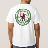 PRAの人のTシャツ-白 Tシャツ (裏面)