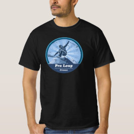 Pra-Loup Station de ski - Skieur Tシャツ