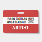 PRAAの締縄 バッジ (裏面)