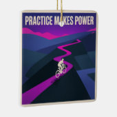 Practice Makes Power セラミックオーナメント (右)