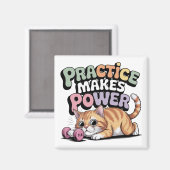 Practice Makes Power マグネット (正面/裏面)