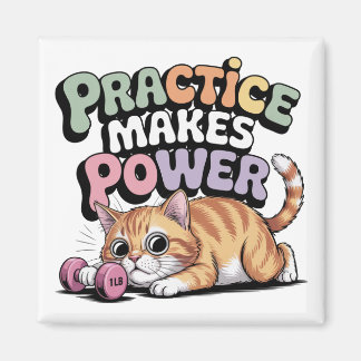 Practice Makes Power マグネット