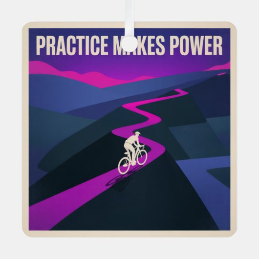 Practice Makes Power メタルオーナメント (正面)