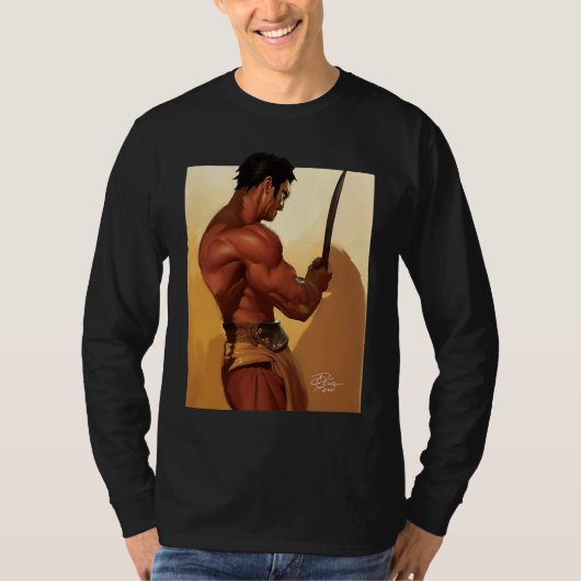 Practice More Arnis Kali Escrima by Artist Don Cas Tシャツ (正面)