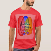 PracticeLove感謝の挨拶Tee by D.Flynn Tシャツ (正面)