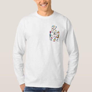 PracticeLove抽象芸術Tee by David Flynn Tシャツ