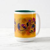 PracticeLovecoffemug CoffeeMug PracticeLove ツートーンマグカップ (正面右)