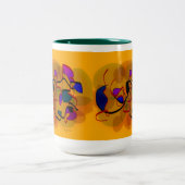 PracticeLovecoffemug CoffeeMug PracticeLove ツートーンマグカップ (中央)