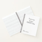 Practicing Being a Person Funny Introverts Gifts ノートブック (内部)