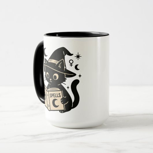 Practicing my spells mug マグカップ (正面左)