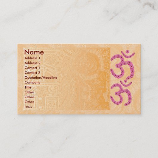 Practionerを直す占星術n 名刺 (正面)