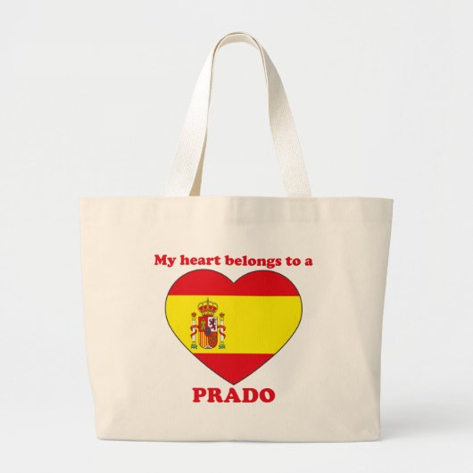 Prado ラージトートバッグ (正面)