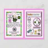 Praethecウィザード – Praseodymium要素 ポストカード (裏面)