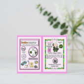 Praethecウィザード – Praseodymium要素 ポストカード (スタンド正面)