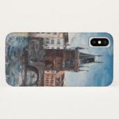 Prag -チャールズ橋絵画 Case-Mate iPhoneケース (裏面(横))
