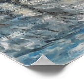 Prag - Charles-Brückenmalerei ポスター (角)