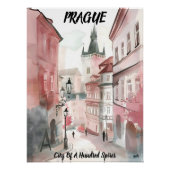 Praga - Ciudad de las Cien Torres ポスター (正面)