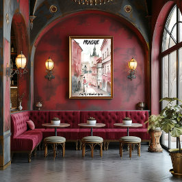 Praga - Ciudad de las Cien Torres ポスター